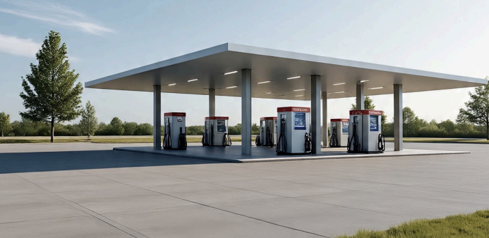 Rendering of the NOCAL petroleum storage facility