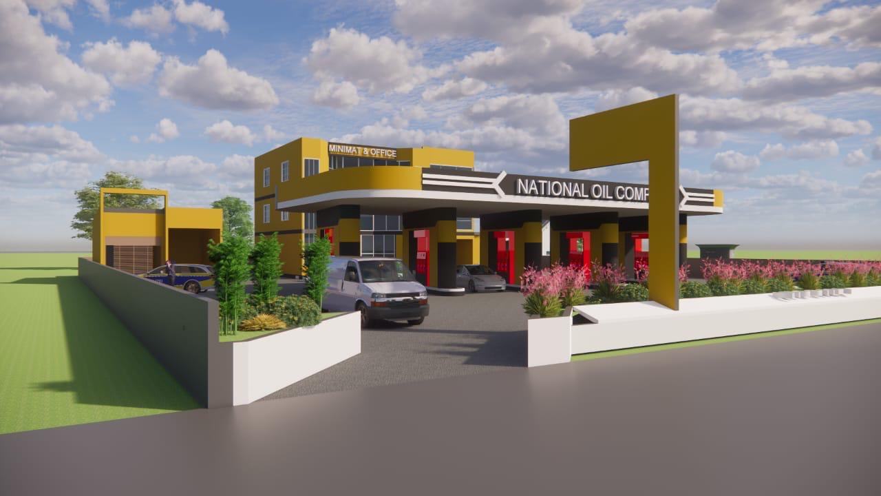 Rendering of the NOCAL petroleum storage facility