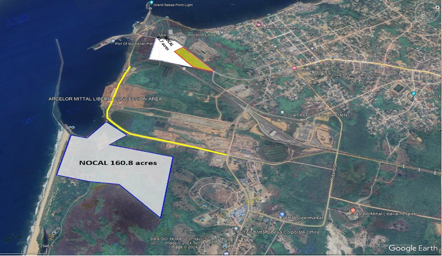 Rendering of the NOCAL petroleum storage facility